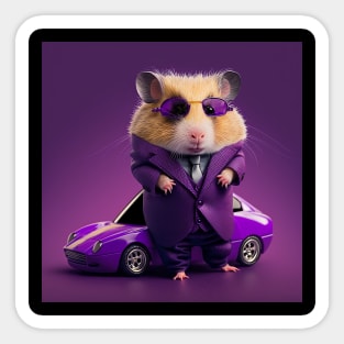 3d Hamsters Sticker